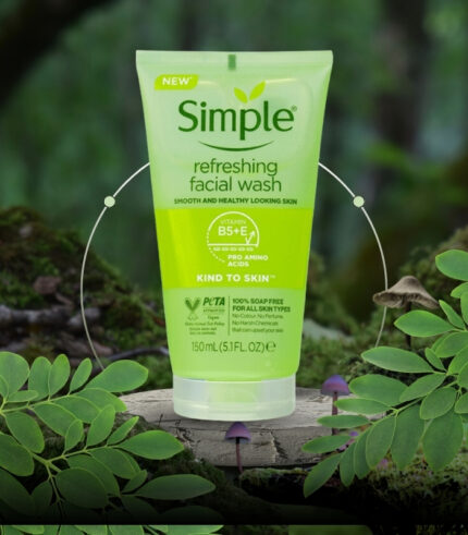 Simple Refreshing Facial Wash- sajermaya